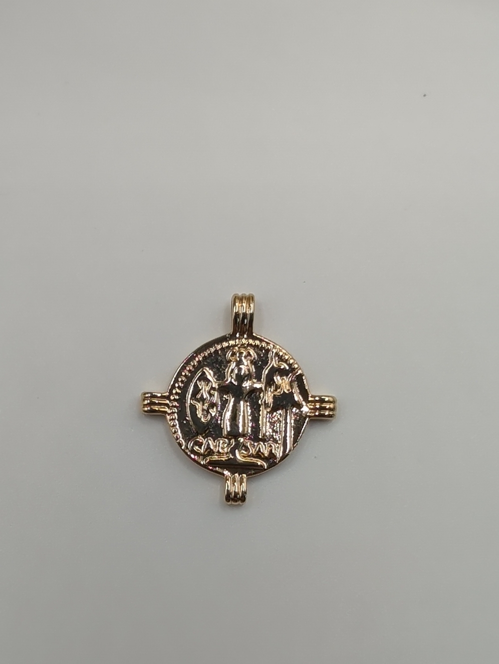 Etruscan Caesar Coin Pendant